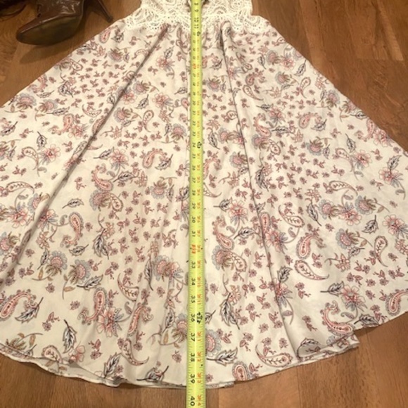 Victoria's Secret Lace Paisley Midi Slip Dress - XS (NWOT) - Picture 6 of 8